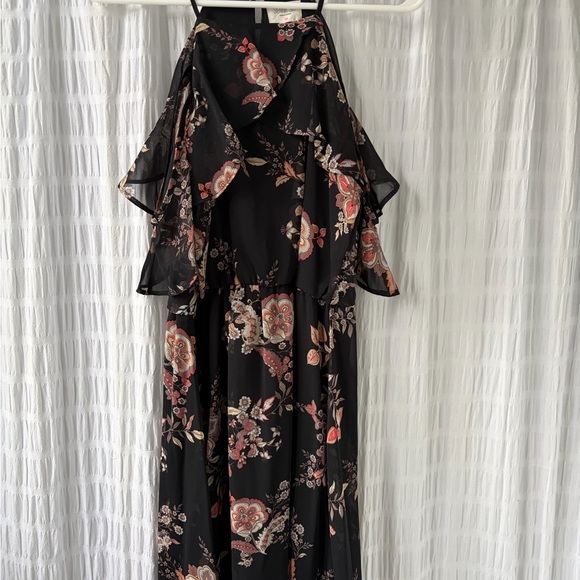 Sienna Sky Dresses & Skirts - Sienna Sky Black Floral Dress